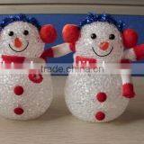 Promotional EVA Material Christmas Decoration Light Flashing Snowman thumbnail-1