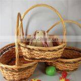 China Factory Directly Supply Latest Wedding Gift Fruit Basket Decoration thumbnail-5