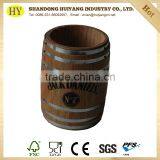 Custom Distressed Small Wooden Barrel for Packing thumbnail-1
