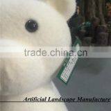 Artificial White Bear Grass Moss Animal,topiary Moss,artificial Moss for Decoration thumbnail-5