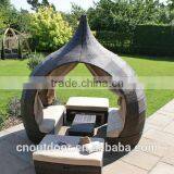 2016 New Peach Shape Rattan/wicker Daybed WYHS-D056, Wicker Furniture/Garden Patio Furniture/outdoor Furniture. thumbnail-2