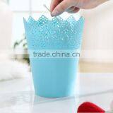 N Plastic Hollow-out Pattern Makeup Cosmetic Brush Holder Container Organizer thumbnail-4