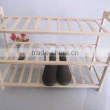 Homemade Solid Pine Wood Shoe Rack Furniture thumbnail-2