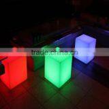 Hot Sale Outdoor Waterproof LED Lights Plastic Cube Garden Chair 35cm thumbnail-5
