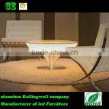 Hot Sale Modern Gorgeous Remote Control Color Changing Illuminated LED Light Bar Round Table 80*80*110cm thumbnail-4