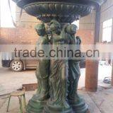 Large Garden Water Fountain Decoration Metal Craft Bronze Fountain Sculpture thumbnail-2