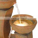 Modern Curved Columns Water Fountain thumbnail-3