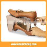 Stackable Plastic Space Saving Portable Shoe Rack thumbnail-1