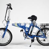 20 inch aluminum frame fast lithium battery powered electric folding bike