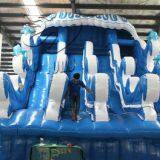 Manufacture Bouncy Inflatable Slide on Water thumbnail-2