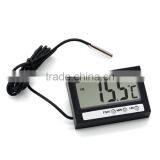 Digital Refrigerator Thermometer Electronic Digital Display Temperature Detector High Efficiency With Sensor and Buttons thumbnail-1