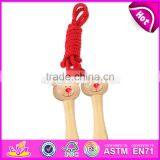 Wholesale Cheap Cartoon Wooden Multi-functional Skipping Jump Rope for Kids W01A120-S thumbnail-4
