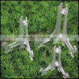 Clear&black Plate Stands Bowl Plate Display Stands Picture Frame Stand Easel,custom Maker Plastic Dispaly Rack Manufacturer thumbnail-2