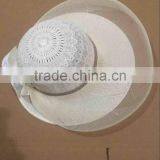 Cheap Lace Hollow Summer Lady Straw Hat for Weddings thumbnail-3