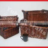 Willow Picnic Basket for 4 Person thumbnail-1