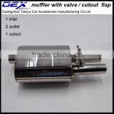 Performance Muffler With Exhaust Cutout Kit in Exhaust System thumbnail-3