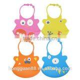 China Manufaturer New Design Waterproof Colorful Baby Bib/ Best Selling Silicone Baby Bib thumbnail-1