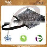 Recycled PVC Zipper Jute Tote Bag thumbnail-3