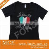 Dancer Glitter Vinyl Heat Transfer With Iron on Rhinestone- FOKSY thumbnail-4