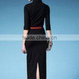 OEM Ladies' 100% Cotton Maternity Knitted Blouse thumbnail-2