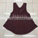 Clearance Sale Women Cotton Fitness Workout Tank Top thumbnail-1