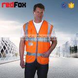 3m Silver Reflective Cool Mesh Vent Safety Waistcoat thumbnail-3