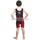 Adult and Children Professionale Sublimation Wrestling Singlets Plus Size thumbnail-4
