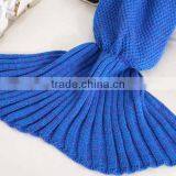 Wholesale Crochet Animal Adult TV Mermaid Tail Blanket thumbnail-6