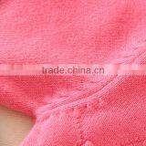 Newest Hot Sale Floral Appliqued Kids Clothing Pullover Girl's Red Long Sleeved Swaters for Girls thumbnail-4