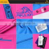 2017 Latest Design Top Quality Outdoor Sport Jacket Women Soft Shell Jacket thumbnail-6