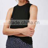 JXY Basic Black Tank Top for Woman thumbnail-2