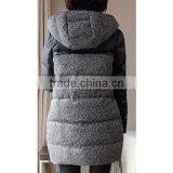 2015 Women 100% Polyester Long Joint Duck Down Jacket thumbnail-3