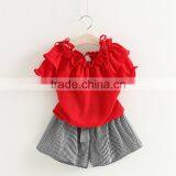 S80057B 2017 Summer Popular Casual Boutique Kids Girls Clothing Sets thumbnail-6