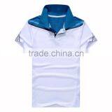 New Design Mens Color Combination Polo Shirt 100% Cotton Wholesale China thumbnail-1