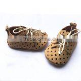 Baby Oxford Shoes Soft Leather Baby Shoes thumbnail-4