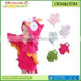 Hooded Animal Bathrobe Cartoon Baby Towel Character 02 thumbnail-1