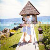 The New Summer 2016 Han Edition of Short Sleeve Shorts Knitted Cotton Lovers Pajamas Casual Leisurewear Suit Women Short thumbnail-4