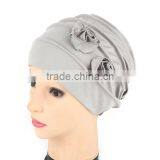 Diamante Cotton Hair Bonnet Hat Muslim Hijab Head Wrap Headscarf thumbnail-4