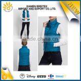 Wholesale Custom Fashion Windproof Winter Women Down Vest Jackets thumbnail-1