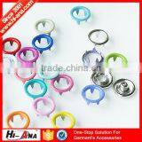 Hi-ana Button3 Over 20 Years Experience Multicolor no Sew Snap Button