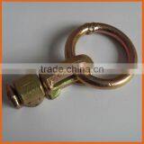 L-track Double Stud Fitting With Round Ring