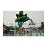 Water Pool Toys Frog Jump Aqua Fountain , Water Playground Equipment thumbnail-1