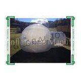 PVC Tarpaulin Inflatable Clear Plastic Dome Tent , Clear Igloo Tent
