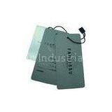 Plastic PVC Hang Tags Custom Printing For Garment / Apparel In Supermarket