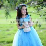 Latest Frock Designs Pictures Baby Girl Wedding Dress Fashion Kids Party Wear Girl Dress thumbnail-6