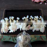 Fashion Bride Headband Wedding Jewelry Set Mori Bridesmaids Headdress Accessories thumbnail-6