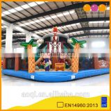 2015 AOQI new design hot exciting treasure hunt tour inflatable fun city