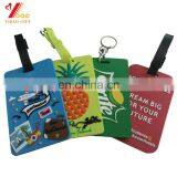 Custom Soft PVC Funny Pineapple Luggage Tag With Colorful Color thumbnail-2
