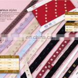 Fashion Colorful Ployester KAM Plastic Garment Fabric Tape With Snap Buttons thumbnail-5