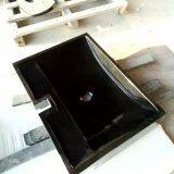 China Black Marble Sinks,Black Basalt Sinks, Marble Basins thumbnail-1